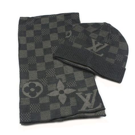 louis vuitton mens hat and scarf|louis vuitton scarf selfridges men's.